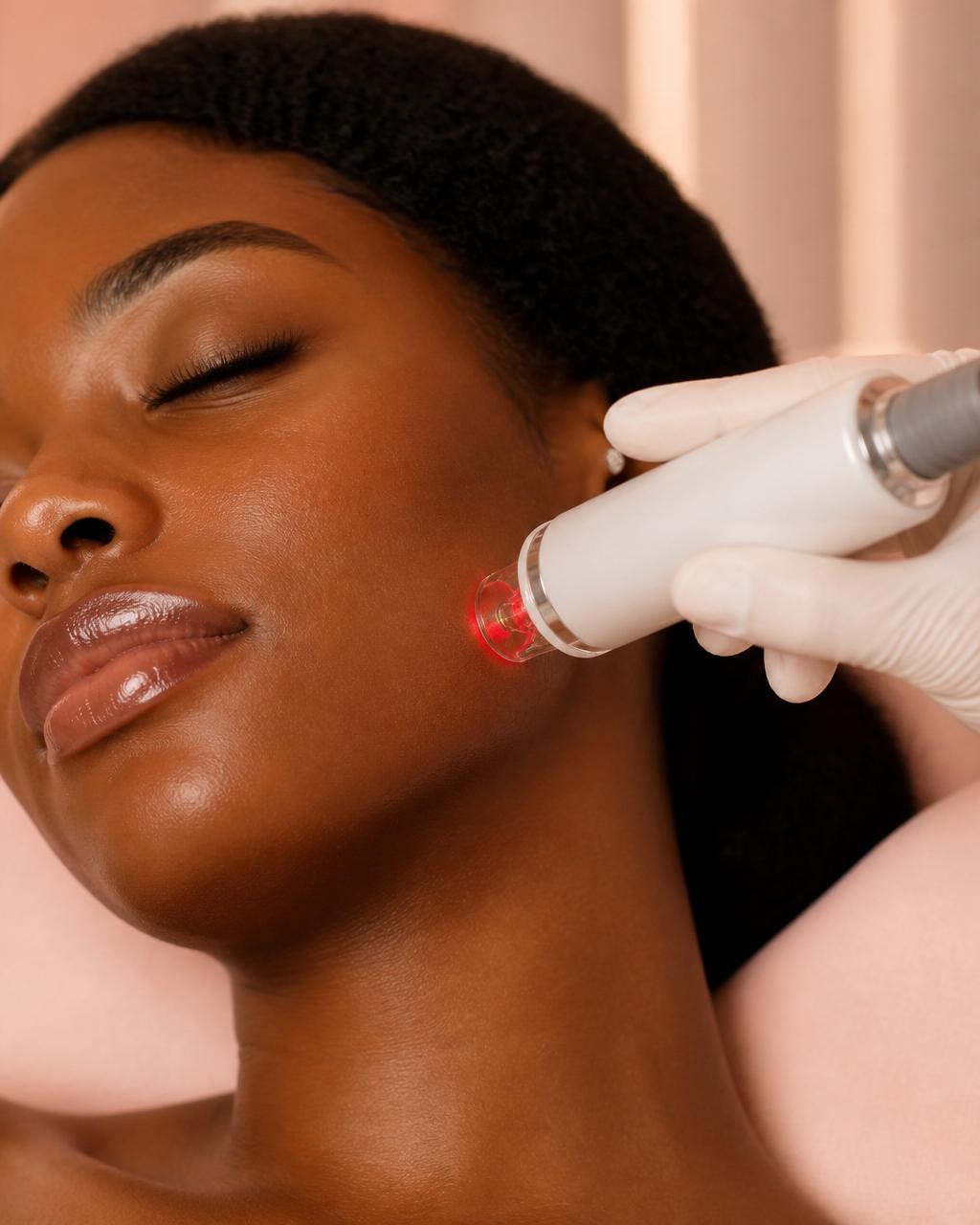 Skin Care Laser — representing the full spectrum of melanin skin tones at Aura by Laura NYC